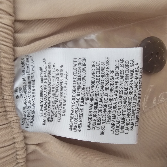 BCBGeneration Women's Sand Pants Size M - Picture 7 of 8